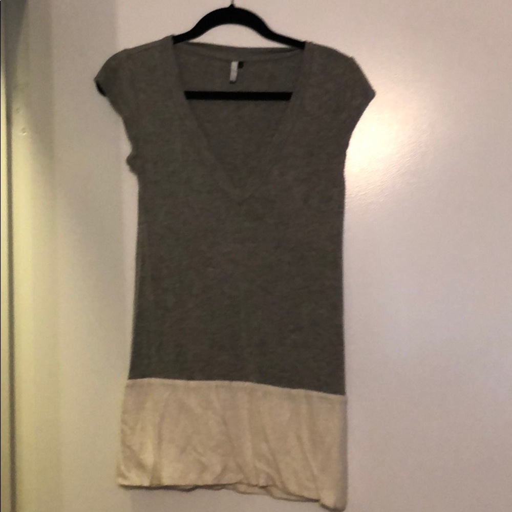 Iisli Grey Cotton Tunic